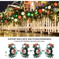 itayak Christmas Ball Ornament Lights, 28ft 25 Bulbs Christmas Tree String Light, Indoor Christmas Lights,Plug in Expandable Wire Lights for Christmas Holiday Party