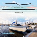 Itayak Boat Bungee Dock Line, 10-18ft Shock Absorption Elastic Mooring Anchor Rope Stretch Cord with Stainless Steel Clip Accessories for Boat